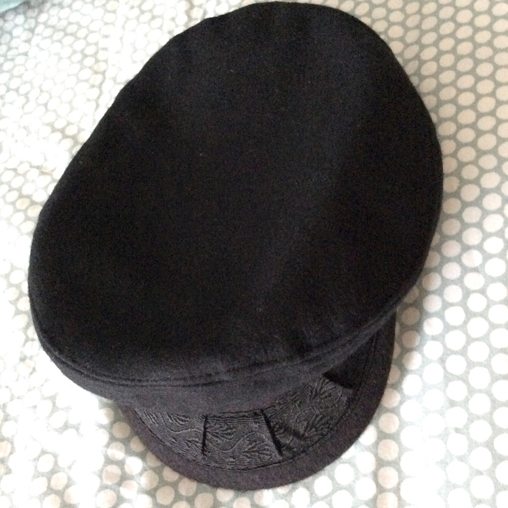 Greek Fisherman’s Cap black wool